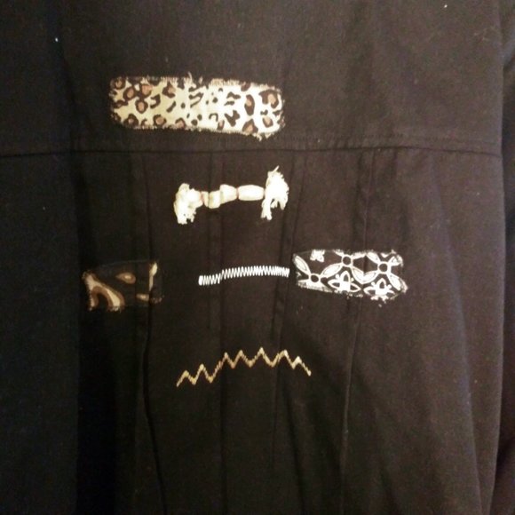 Plus Size Vintage Jacket, Women's Jacket, Oversize Jacket, Vintage Top, Jacket - Picture 9 of 14